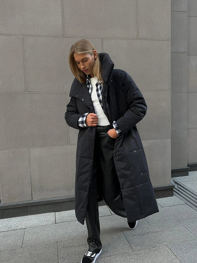 Long Down Outwear Jacket