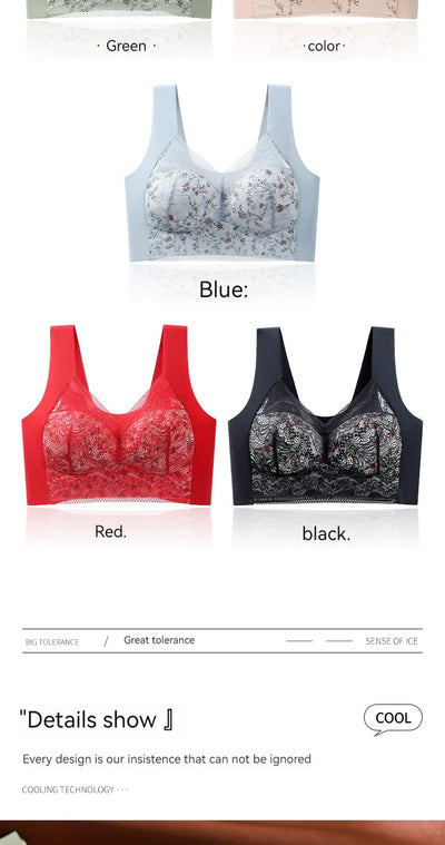 Kids Ice Silk Sports Bra – Breathable Tank Top