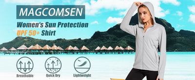 UPF 50+ Jacket – Women’s Sun Protection Hoodie