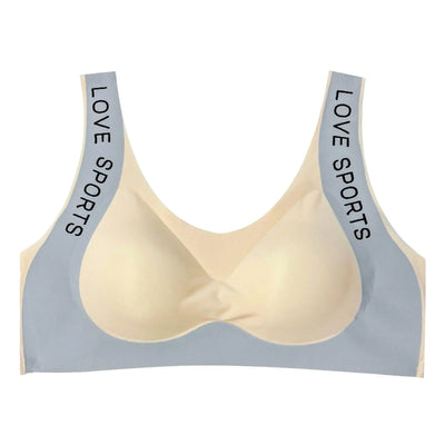 High Impact Sports Bra – Seamless Racerback Compression