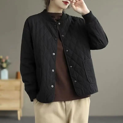 Quilted Cotton Jacket – Women’s Winter Coat