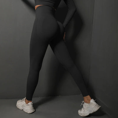 Booty Lifting Leggings – High Waist Seamless Yoga Pants