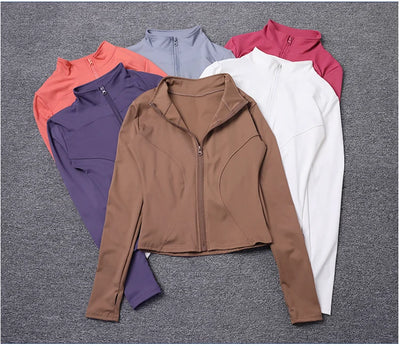 Women’s Sports Jacket – Workout Long Sleeve
