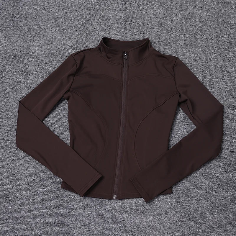 Women’s Sports Jacket – Workout Long Sleeve