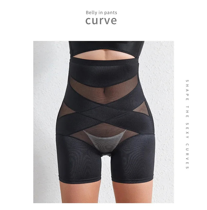 High-Waist Shapewear Shorts – Tummy Control & Butt Lifter