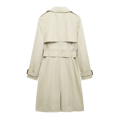 Double Breasted Trench – Women’s Belted Coat