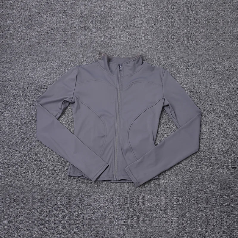 Women’s Sports Jacket – Workout Long Sleeve