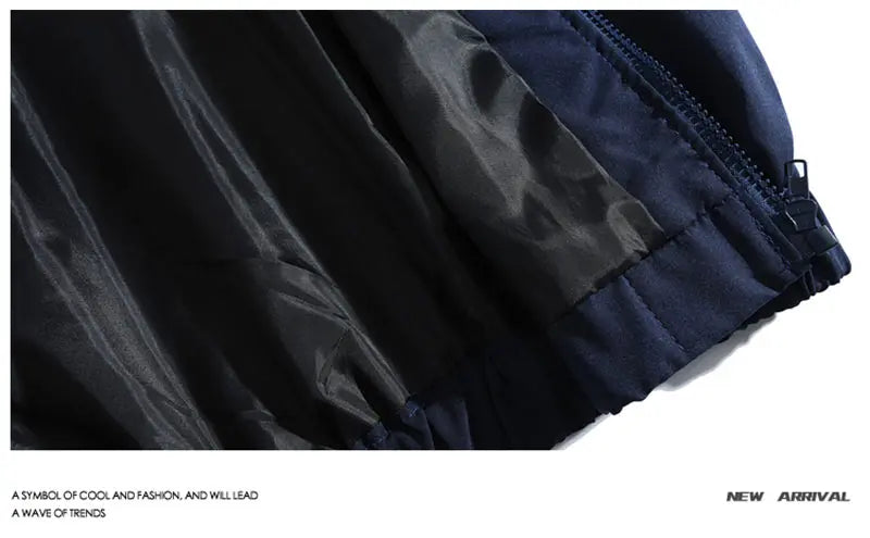 Reflective Windbreaker – Men’s Streetwear Jacket