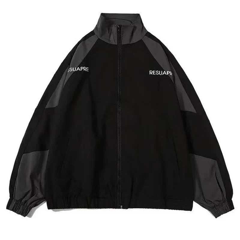 Reflective Windbreaker – Men’s Streetwear Jacket