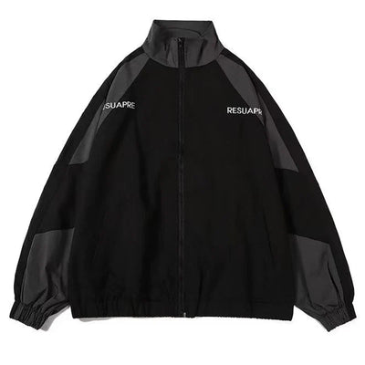 Reflective Windbreaker – Men’s Streetwear Jacket