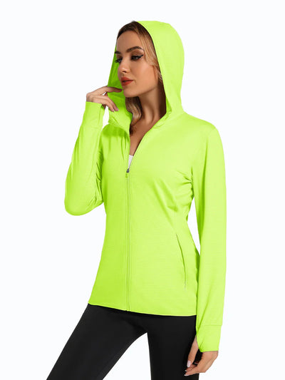 UPF 50+ Jacket – Women’s Sun Protection Hoodie