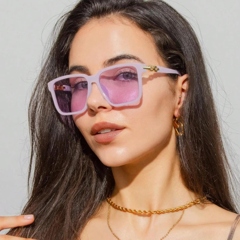 Womens Square Style Sunglasses