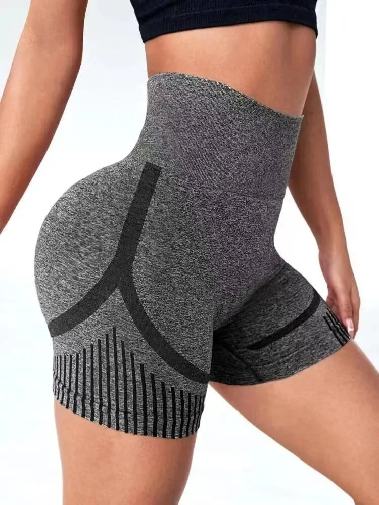 High Waist Yoga Shorts – Butt-Lifting Workout Fit