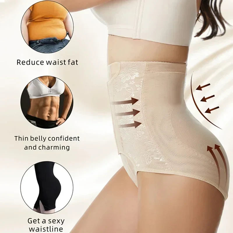 Butt-Lifting Shapewear Shorts – High-Waist Tummy Control