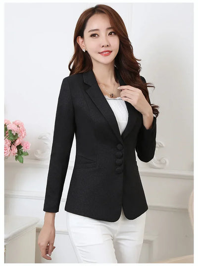 Slim Fit Blazer – Women’s Office Suit