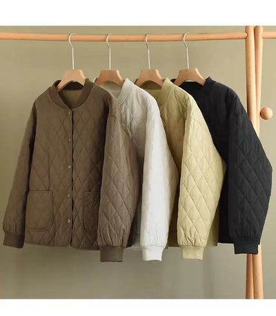 Quilted Cotton Jacket – Women’s Winter Coat