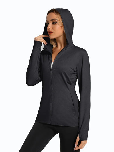 UPF 50+ Jacket – Women’s Sun Protection Hoodie