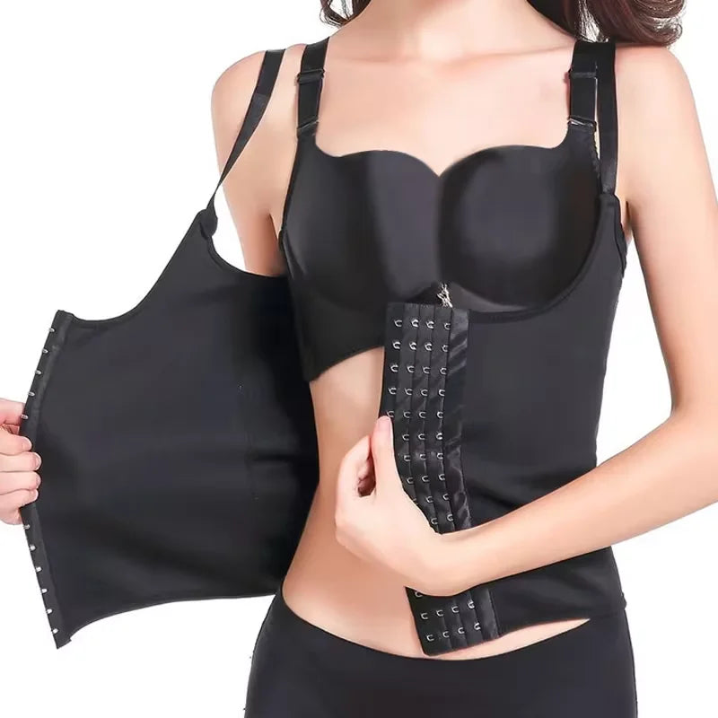 Waist Trainer Vest – Slimming Sauna Shapewear Top