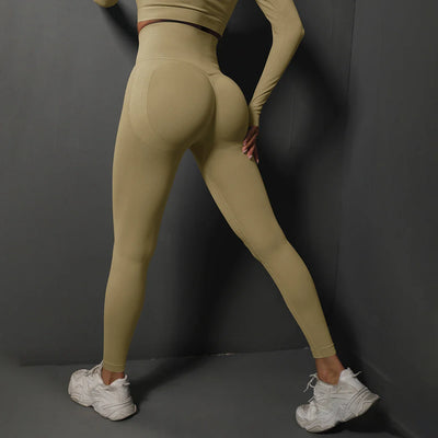 Booty Lifting Leggings – High Waist Seamless Yoga Pants