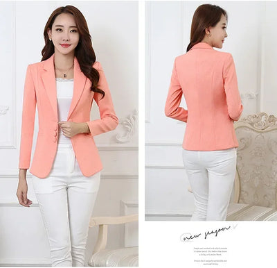 Slim Fit Blazer – Women’s Office Suit