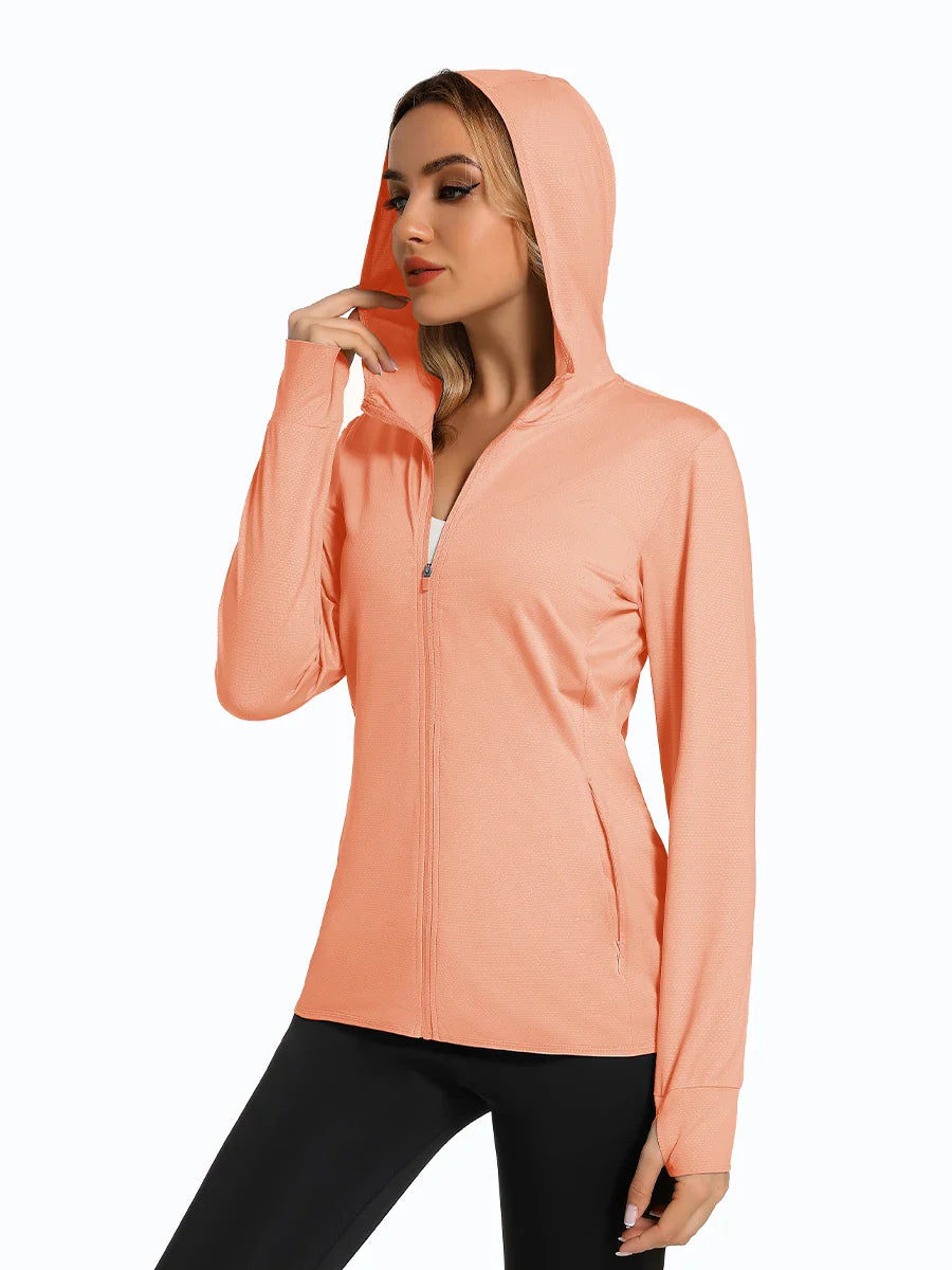 UPF 50+ Jacket – Women’s Sun Protection Hoodie