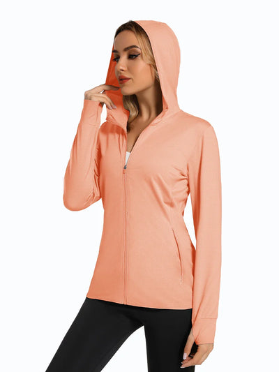 UPF 50+ Jacket – Women’s Sun Protection Hoodie