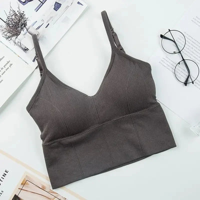 Beauty Back Bralette – Seamless Push-Up Sports Bra