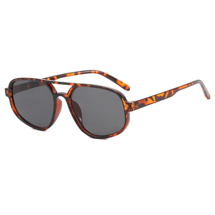 New Retro Double Bridge Sunglasses