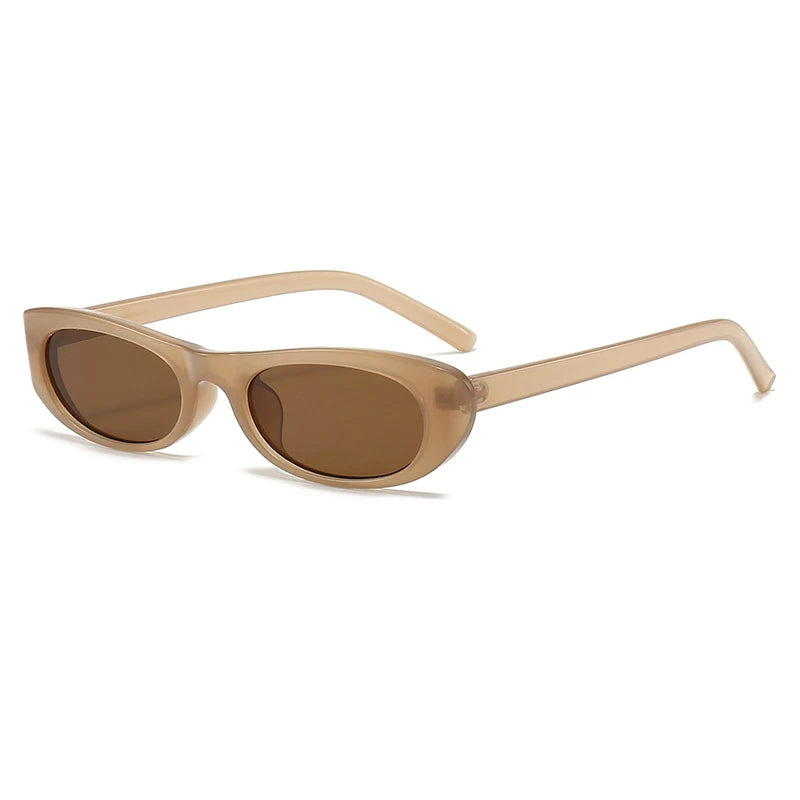 Retro Oval Sunglasses