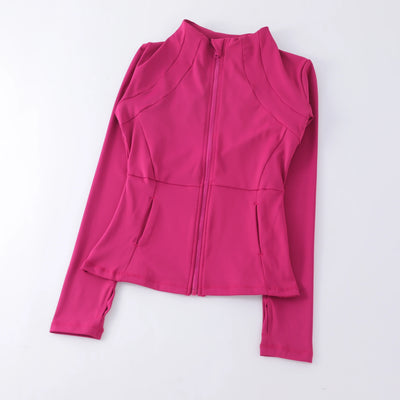 Women’s Sports Windbreaker – Long Sleeve Running Jacket
