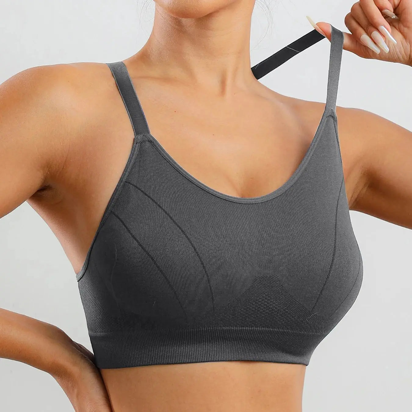 Push-Up Sports Bra – Women’s Gym & Yoga Top