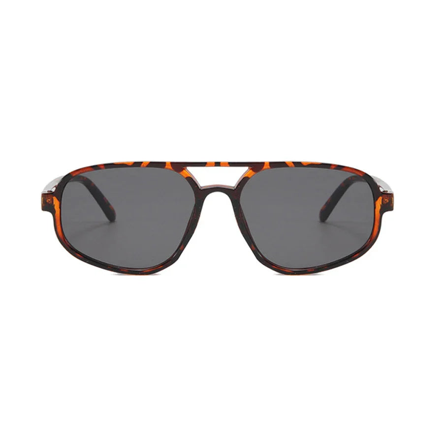 New Retro Double Bridge Sunglasses