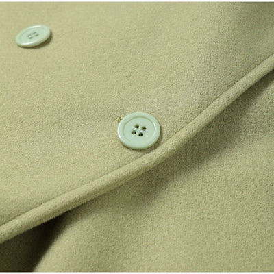 Wool Blend Coat – Elegant Belted Winter Wear
