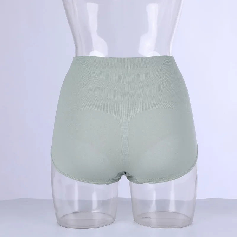 High-Waist Cotton Briefs – Tummy Control Triangle Underwear