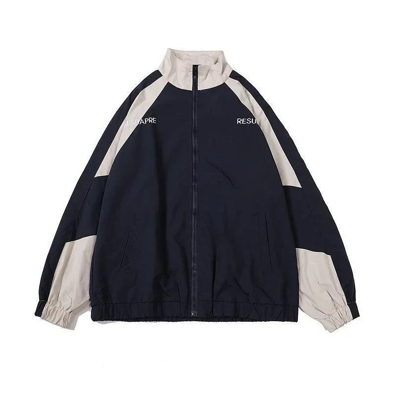 Vintage Patchwork Jacket – Women’s Streetwear