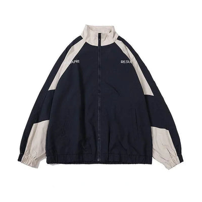 Vintage Patchwork Jacket – Women’s Streetwear