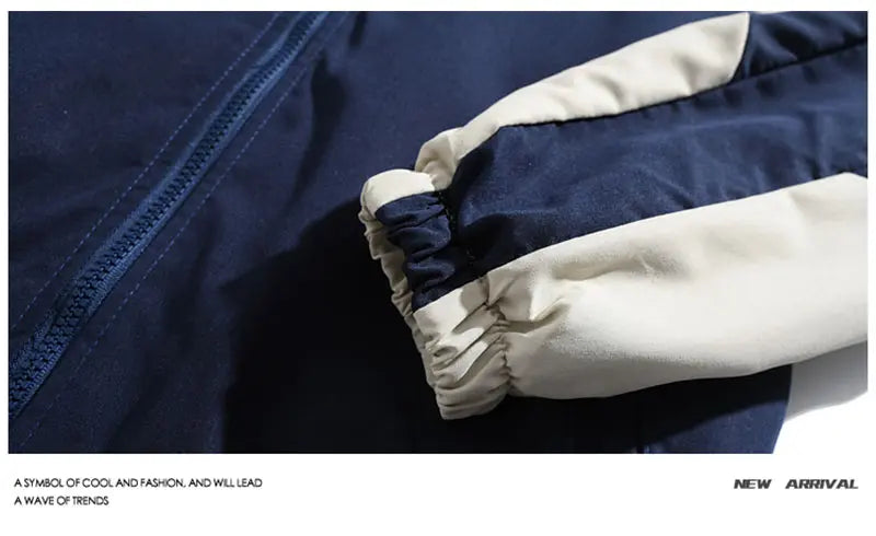 Reflective Windbreaker – Men’s Streetwear Jacket