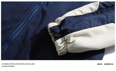 Reflective Windbreaker – Men’s Streetwear Jacket