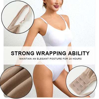 Tummy Control Thong Bodysuit – Slimming Shapewear