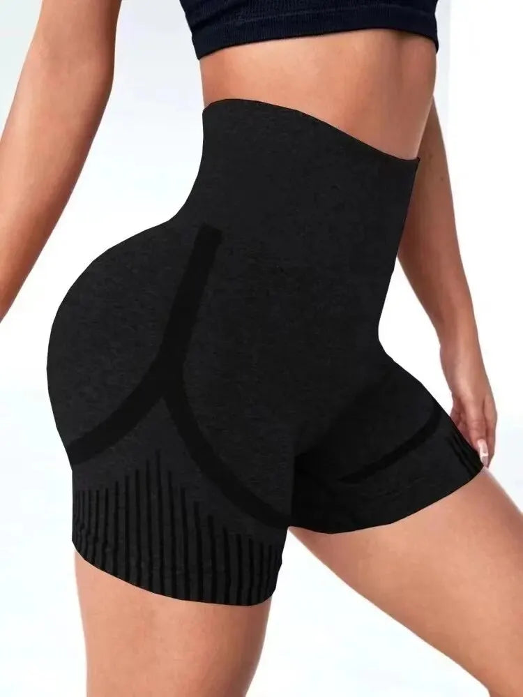 High Waist Yoga Shorts – Butt-Lifting Workout Fit