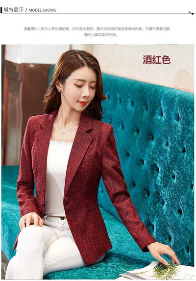Slim Fit Blazer – Women’s Office Suit