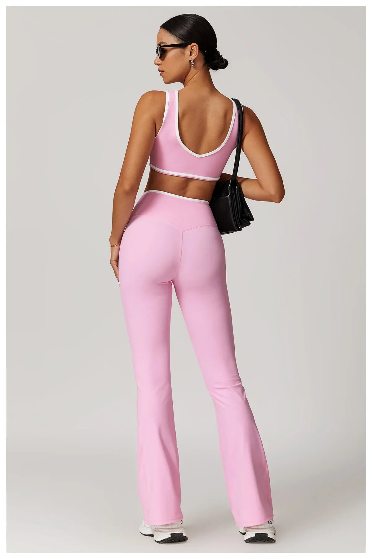 2-Piece Yoga Set – High Waist Leggings & Sports Bra for Women