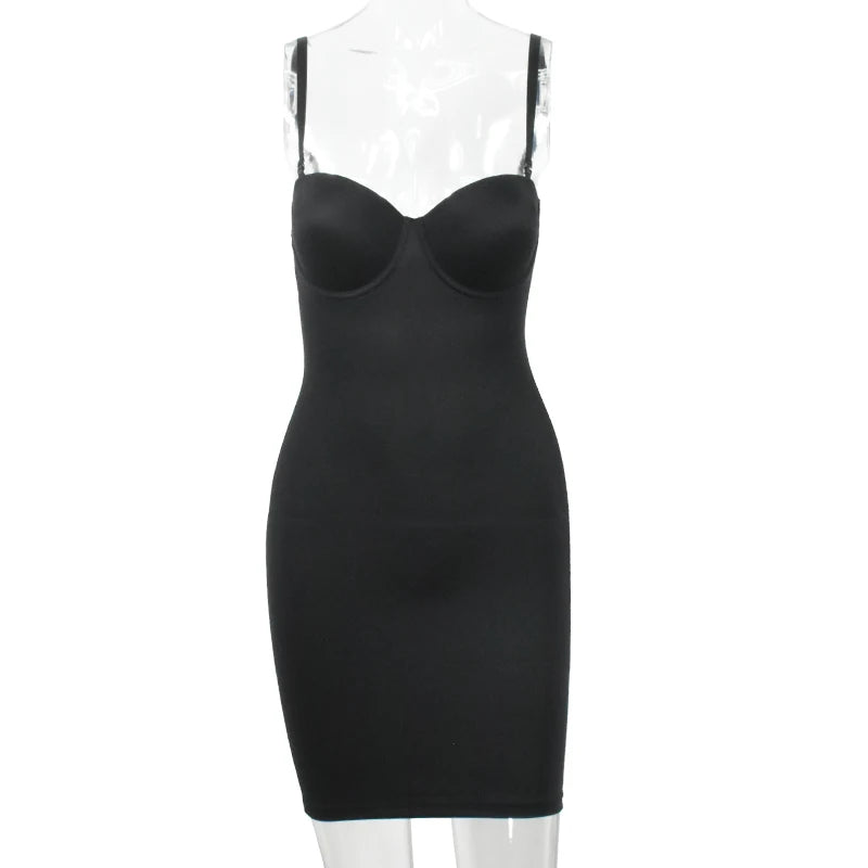 Slimming Full Length Shapewear Tube Dress