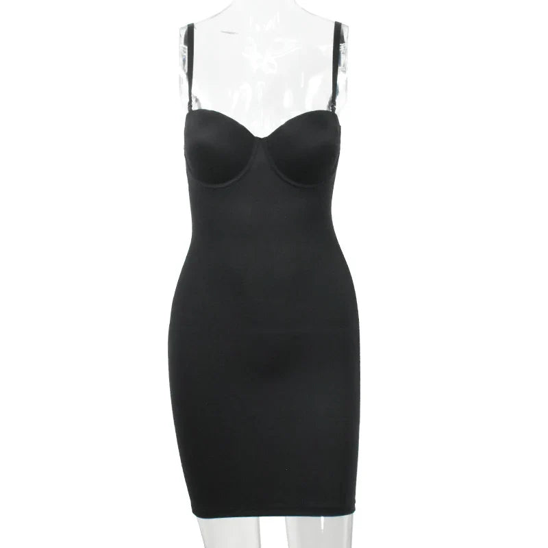 Slimming Full Length Shapewear Tube Dress