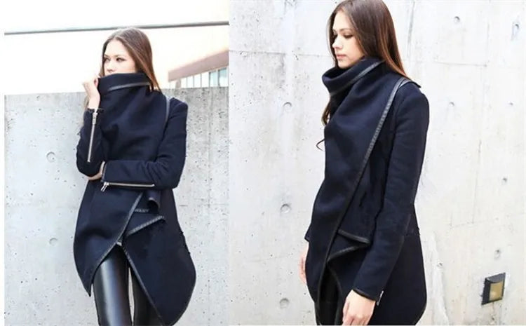 Long Wool Trench – Women’s Cashmere Coat