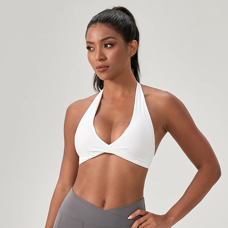 Halter Neck Sports Bra