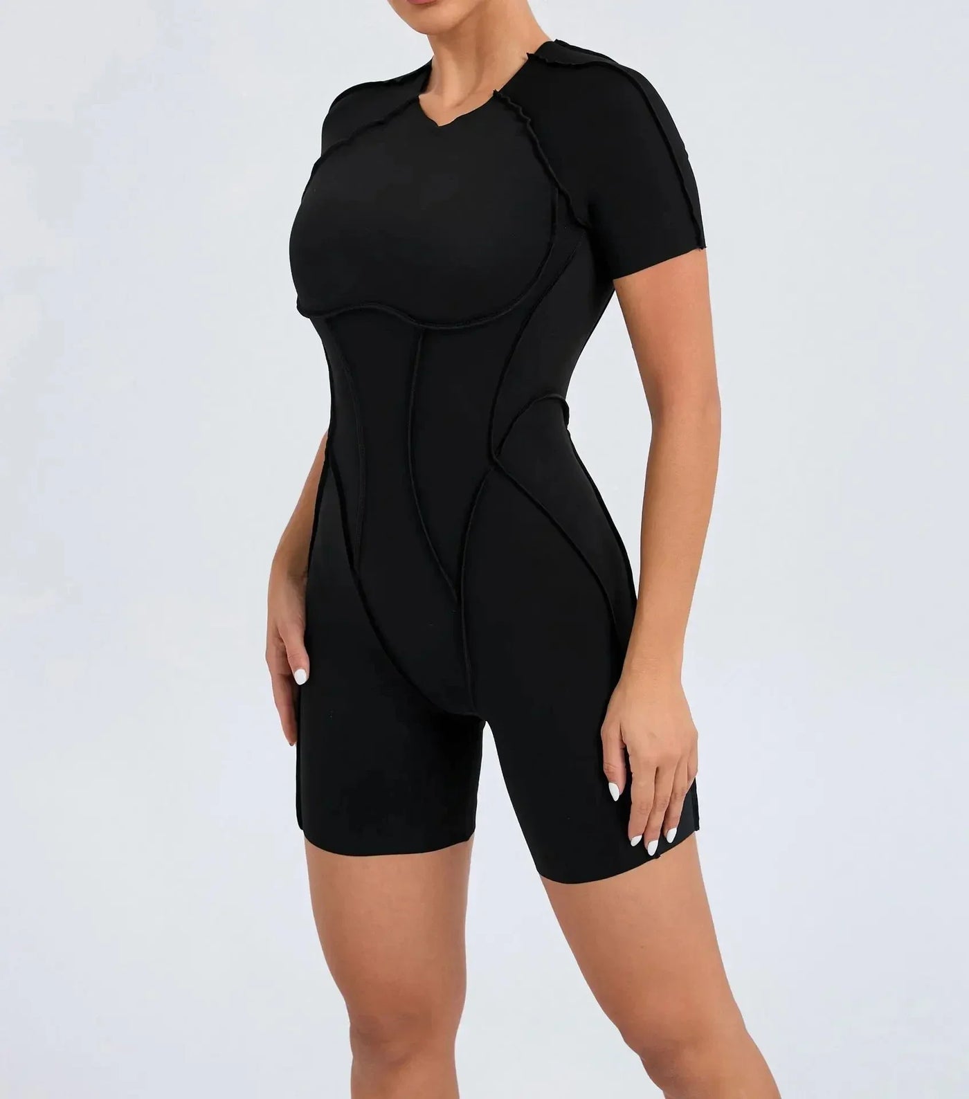 One-Piece Gym Jumpsuit – Sexy Athletic Yoga Suit