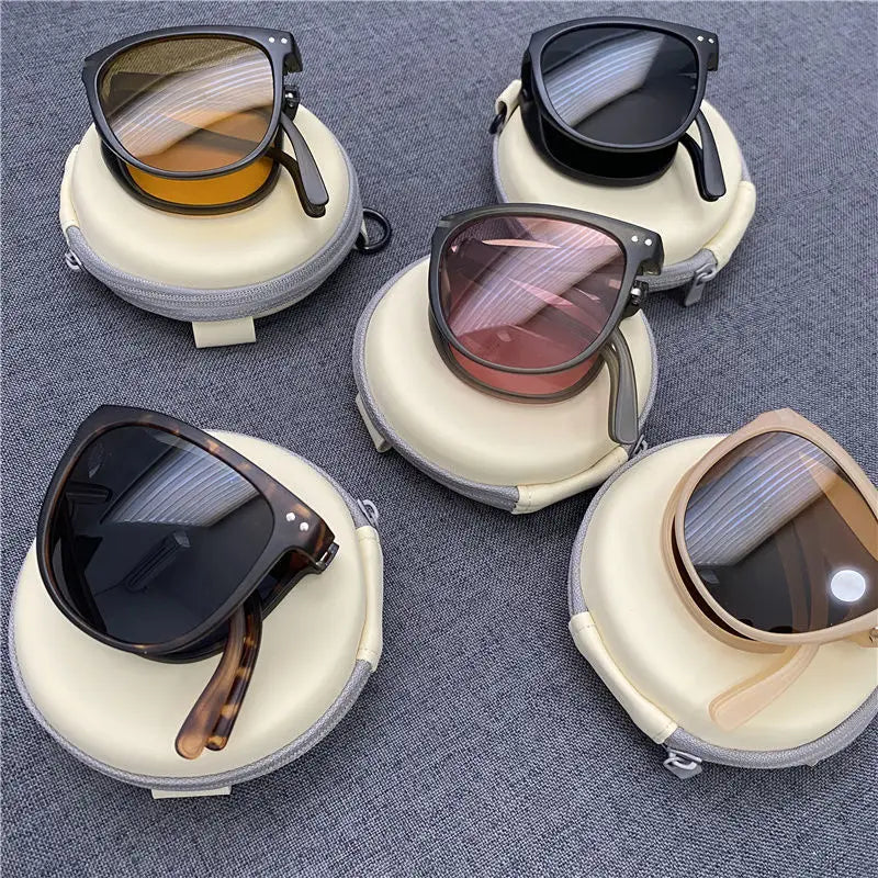 Folding Sunglasses, Portable, Ultra Light Sun Protection