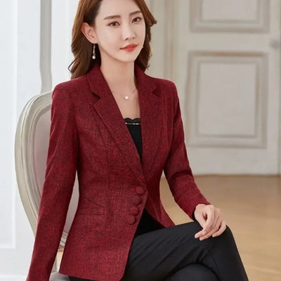Slim Fit Blazer – Women’s Office Suit