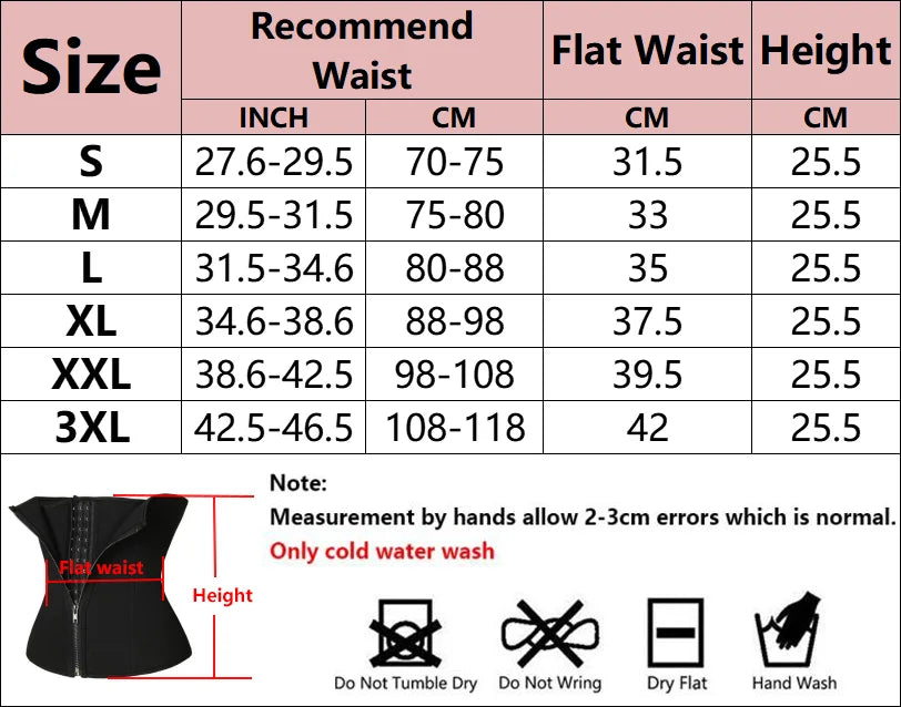 Tummy Control Waist Trainer – Slimming Corset Belt